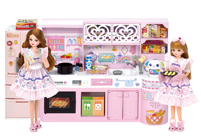 おしゃべりいっぱい　リカちゃんキッチン　かみこものダウンロード