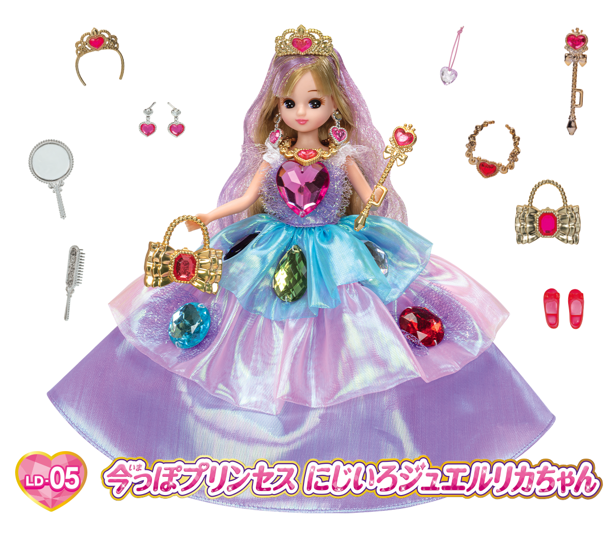 今っぽプリンセス　にじいろジュエルリカちゃん