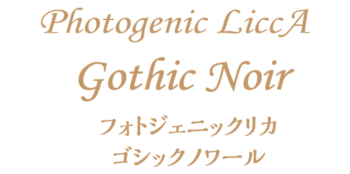 フォトジェニックリカ　ゴシックノワールスタイル