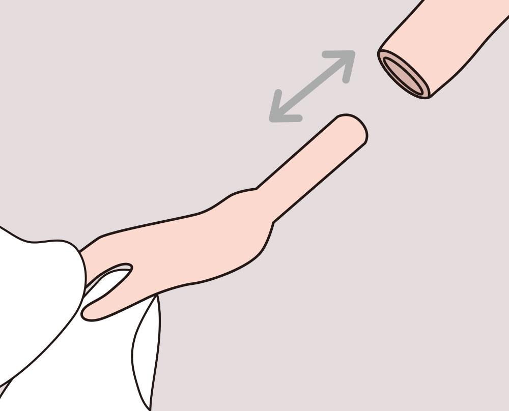 手の付け替え方2