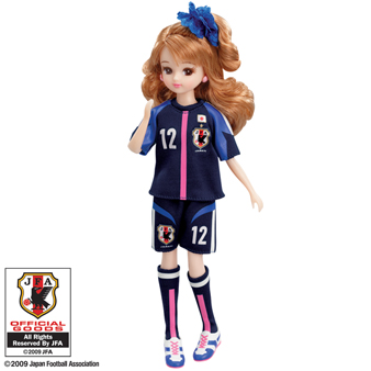 リカちゃん なでしこジャパンモデル｜商品情報｜リカちゃん