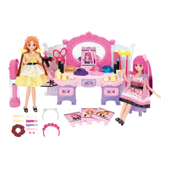メイクアップ＆ミストサロン｜商品情報｜リカちゃん｜タカラトミー