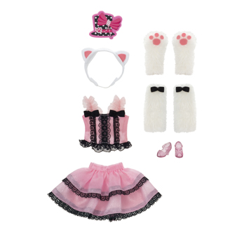 【驚きの値段】 原宿ガールズスクールコーデドレスセット ANIMAL FEVER ピンク キャラクターグッズ