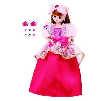 キラかみ ドレスセット キラデコプリンセス｜商品情報｜リカちゃん