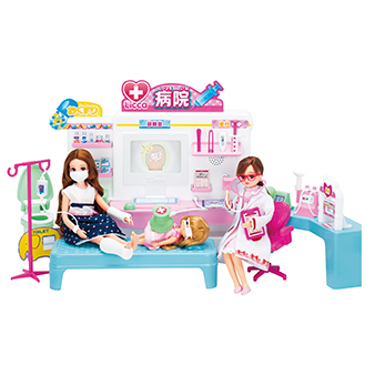 リカちゃん ドキドキちょうしんき！リカちゃん病院 ドキドキちょうしんき！リカちゃん病院｜商品情報｜リカちゃん｜タカラ