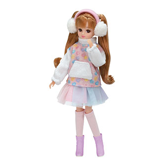 LW－16 もこもこガーリーコーデ｜商品情報｜リカちゃん｜タカラトミー