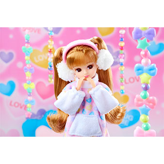 LW－16 もこもこガーリーコーデ｜商品情報｜リカちゃん｜タカラトミー