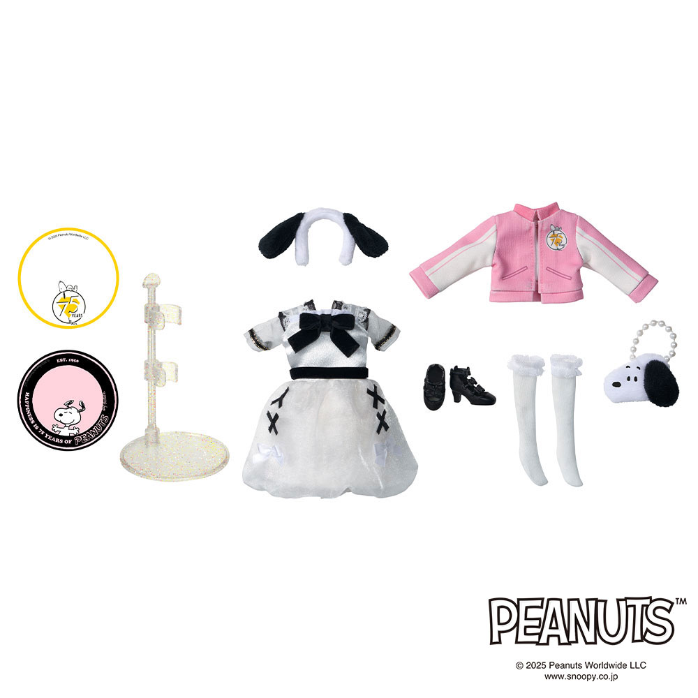 アトリエgg スヌーピー レア リカちゃん 人形 フォトジェニックリカ PEANUTS 75years