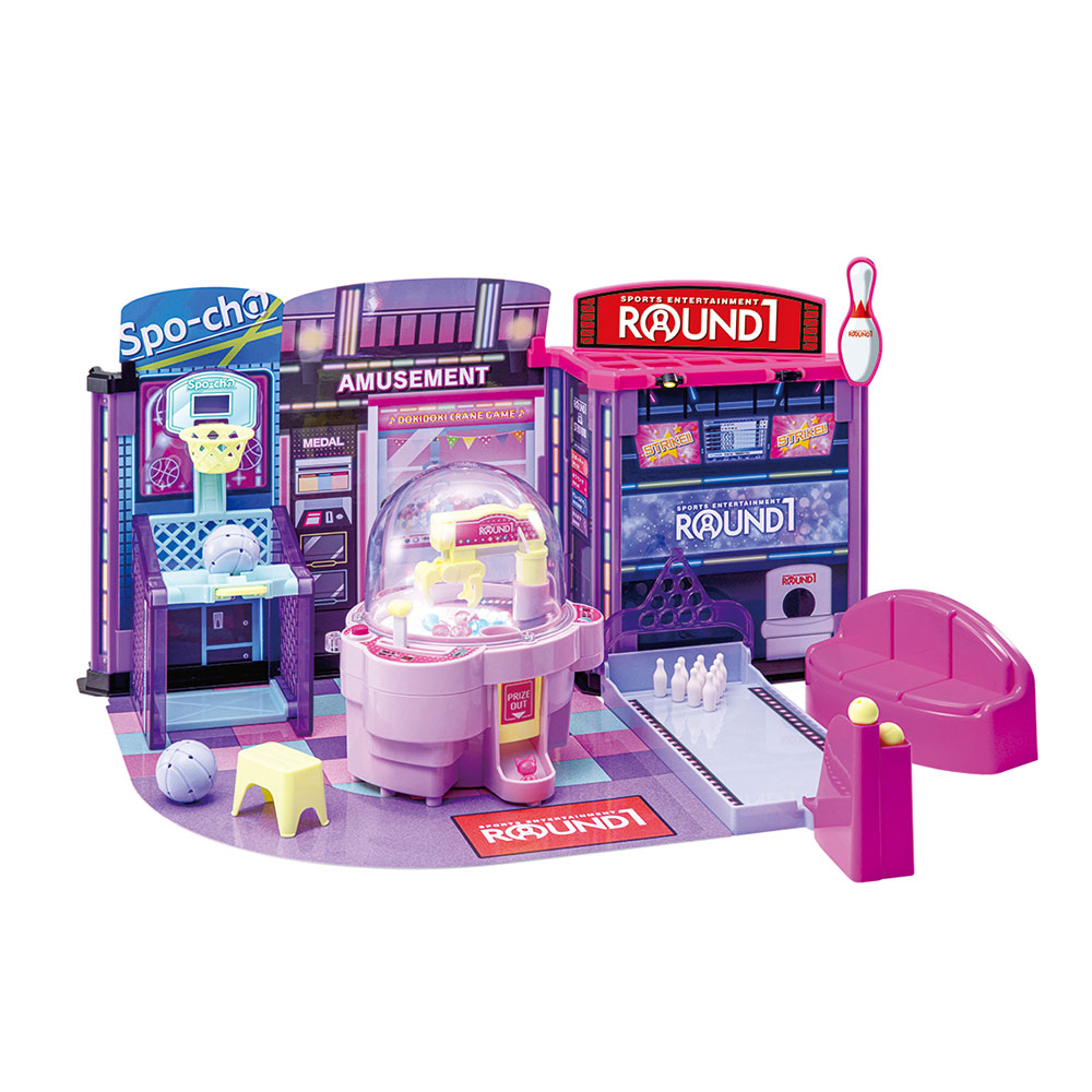 クレーンゲーム リカちゃん にぎやかイルミクレーンみんなでいこうよラウンドワン