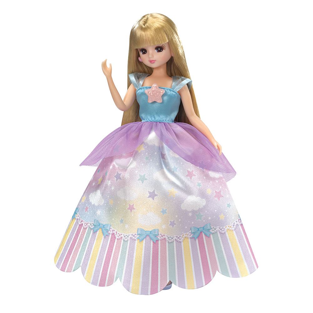 りかさん専用 LW－03 おそらのロングドレス｜商品情報｜リカちゃん｜タカラトミー