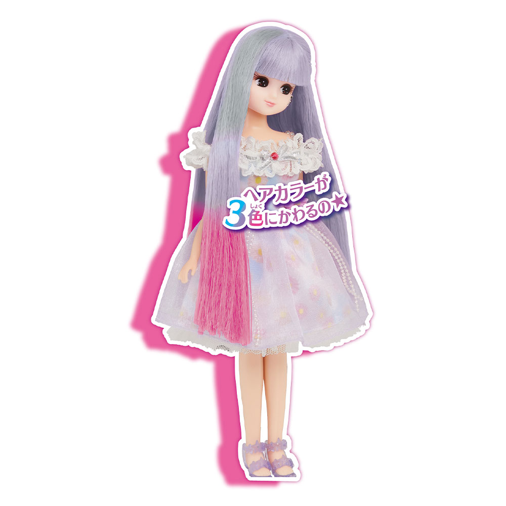 スペシャルカラーヘアのゆめかわリカちゃん ゆめいろリカちゃん カラフルチェンジ スペシャルプライス｜商品