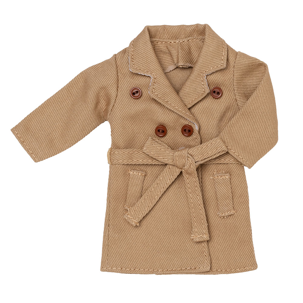 リカちゃん　洋服　ツイード❤︎ロングコート  ハンドメイド リカちゃん リアルクローズセレクト Vol.1 コートA｜商品情報｜リカ