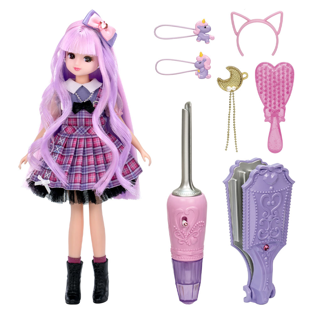 ジャストニー　シルキーワンポイントソックス　リカちゃん　ブライス にじキュンカール リカちゃん スペシャルプライス｜商品情報｜リカ