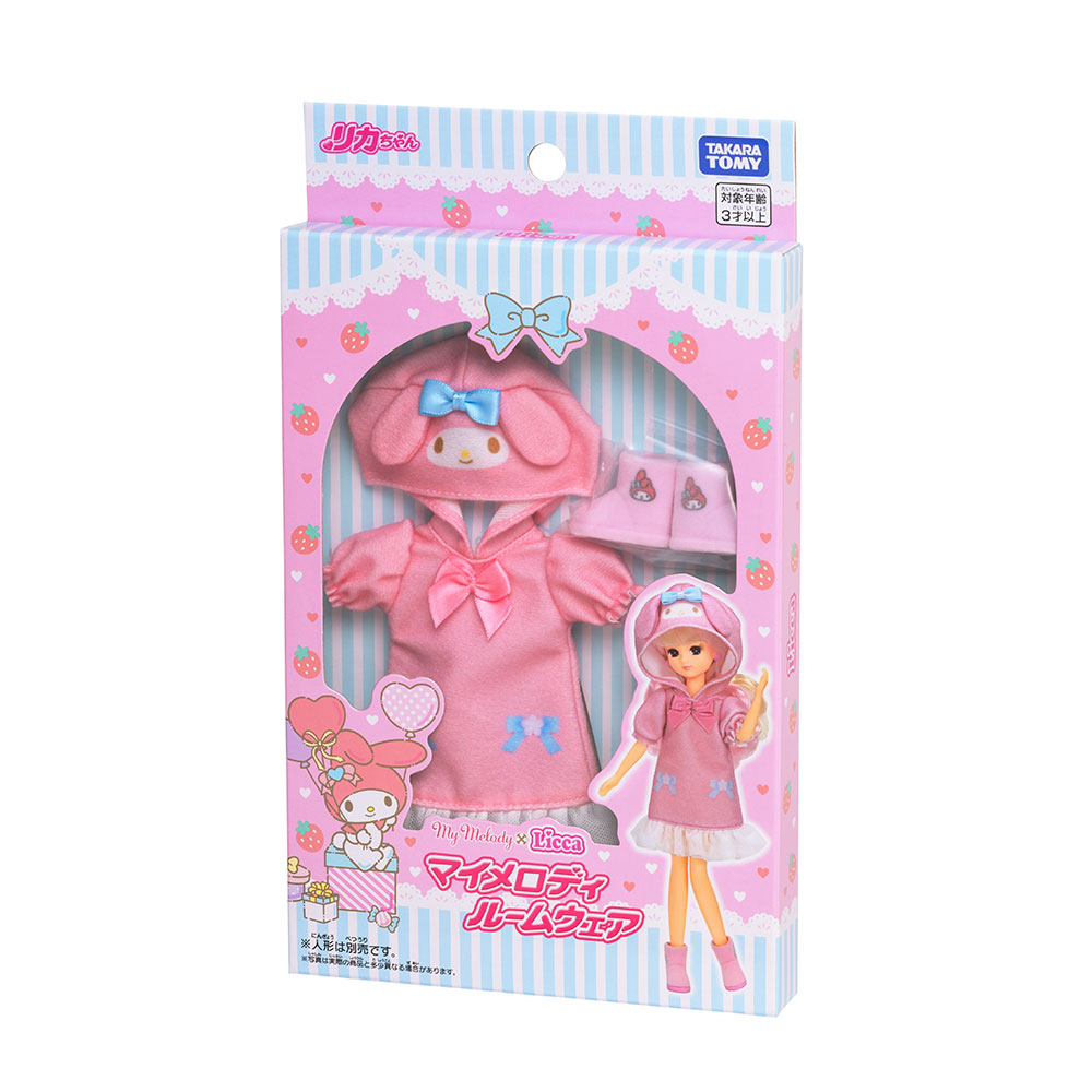 リカちゃん マイメロディ ルームウェア｜商品情報｜リカちゃん｜タカラ