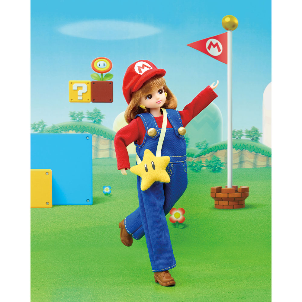 スーパーマリオ リカちゃん マリオスタイル｜商品情報｜リカちゃん