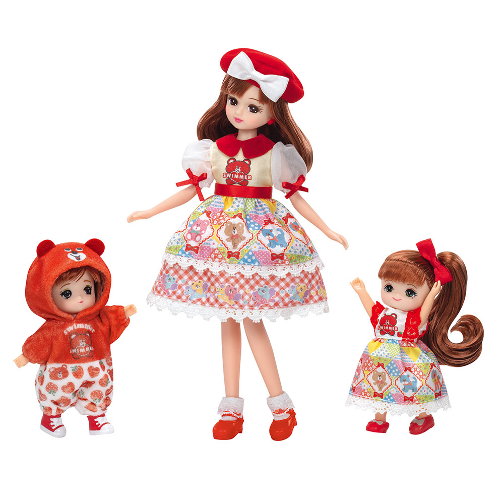 SWIMMERだいすきミキちゃんマキちゃん｜商品情報｜リカちゃん｜タカラ