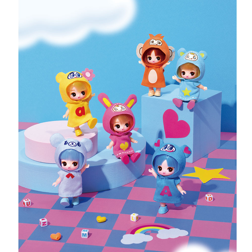 ぷちリカちゃん　 ナルミヤキャラクターズコレクション ナルミヤキャラクターズコレクション BOXぷちリカちゃん 1box６ Narumiya LICCA サンリオ＆ナルミヤ