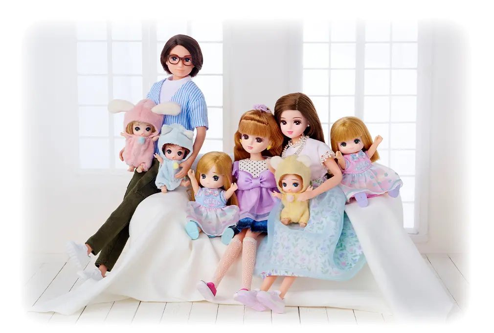 リカちゃんファミリー