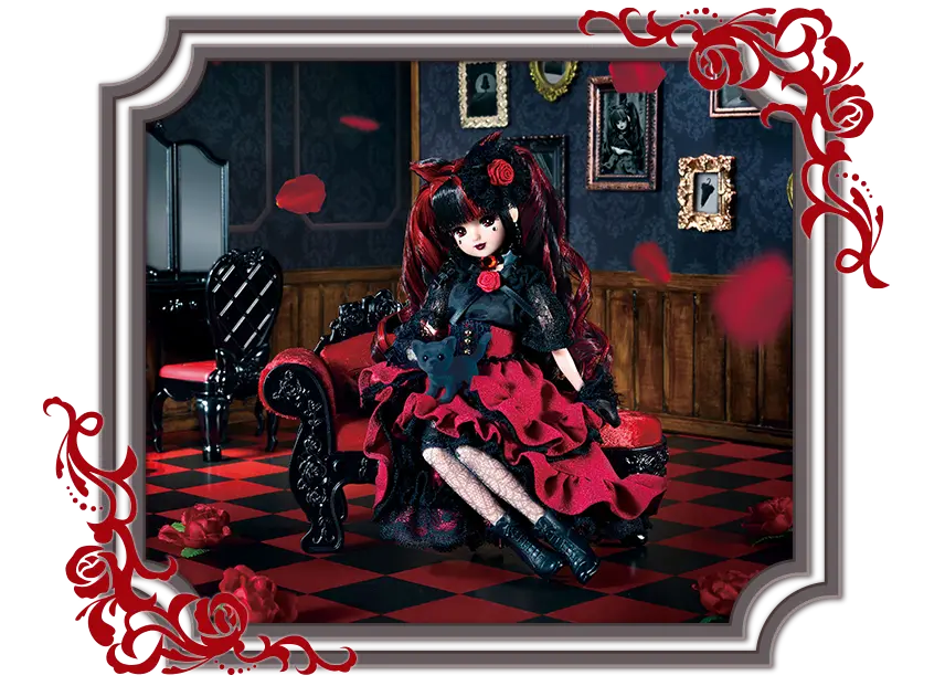 【タカラトミーモール限定】プレミアムリカ Chat Noir de Minuit（シャノワール・ドゥ・ミニュイ）～真夜中の黒猫～【受注生産】