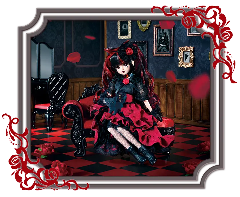 【タカラトミーモール限定】プレミアムリカ Chat Noir de Minuit（シャノワール・ドゥ・ミニュイ）～真夜中の黒猫～【受注生産】